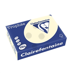 Clairefontaine papier / crème / A4 / 210 gr. / 250 vel