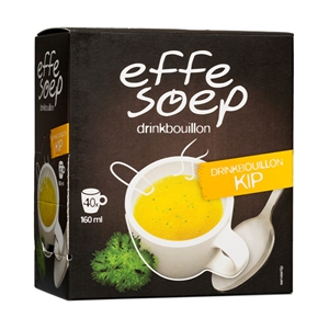 Effe Soep drinkbouillon Kip / 40 stuks