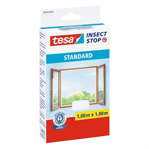 Tesa vliegenhor Insect Stop / standaard / raam / 100 x 100 cm / wit