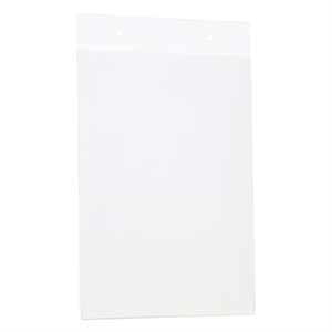 Deflecto DE47101 wandfolderhouder / A5 / transparant / hangend / 1 vak