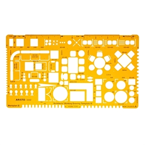 Aristo AR-5062 architect-combisjabloon II / schaal 1:50