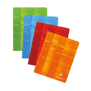 Clairefontaine schrift assorti / A5+ / gelinieerd / diverse kleuren / 36 vel / 10 stuks