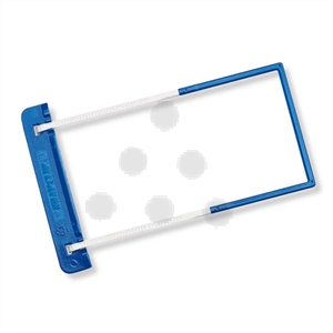 Jalema 7173000 archiefbinder clip / kunststof / blauw en wit / 50 stuks