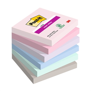 3M Post-It super sticky / 76 x 76 mm / Soulful / 6 x 90 vel