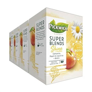 Pickwick Super Blends Shine | 4 x 15 stuks