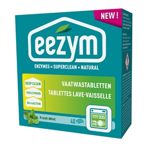 Eezym Vaatwastabletten / Herbal Fresh / 40 stuks