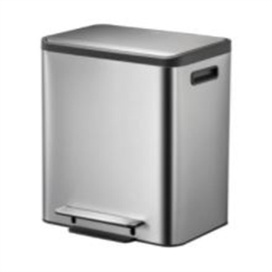 EKO EcoCasa vuilnisbak / RVS / mat RVS / 30 liter