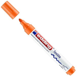 Edding 4500 textielmarker / neon oranje / ronde punt / 2-3 mm