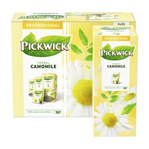 Pickwick Professional Kamille thee / 3 x 25 stuks