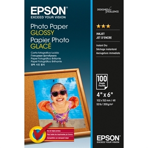 Epson S042548 fotopapier / glanzend / 10 x 15 cm / 200 gr. / 100 vel