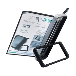 Tarifold 744107 VEO zichtmappen / display tafelmodule / A4 / zwart / 10 stuks