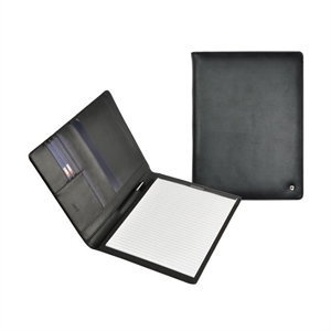 Desq schrijfmap | A4 | zwart | leer