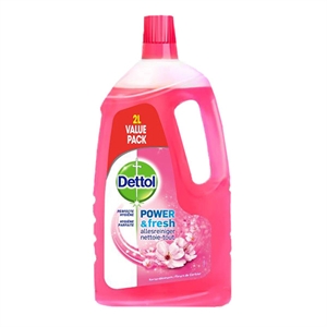 Dettol Power & Fresh allesreiniger / Cherry / 2 liter