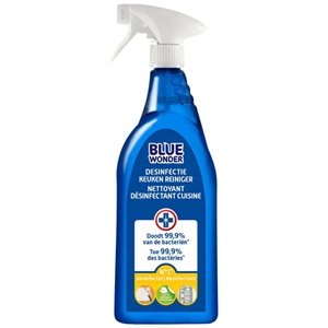 Blue Wonder desinfectie reiniger spray Keuken / 750 ml