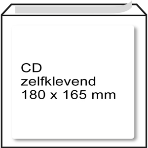 Raadhuis 306610-5 luchtkussen envelop / zelfklevend / CD / 180mm x 165mm / 5 stuks