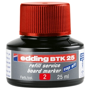 Edding BTK 25 navulling / rood / 25 ml