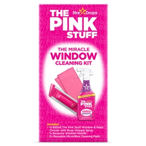 The Pink Stuff The Miracle Window Cleaning Kit / 4-delig