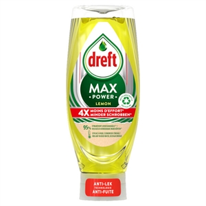 Dreft Max Power Afwsmiddel / Lemon / 640 ml
