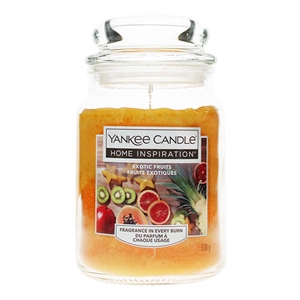 Yankee Candle Home Inspiration | Exotic Fruits | Large Jar | 538 g