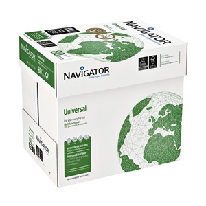 Navigator Universal Paper A4 / wit / 5 x 500 vel / 80gr. / 1 doos