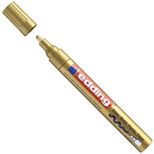Edding 750 paint marker / goud / ronde punt / 2-4 mm