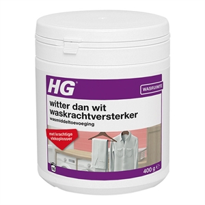 HG Witter dan wit waskrachtversterker / met vlekoplosser / 400 gram