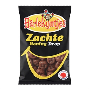 Harlekijndrop Zachte Honing drop | 300 gram
