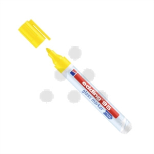 Edding 95 glassboard marker / ronde punt / geel / 1,5 - 3 mm