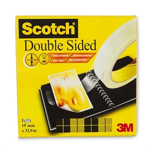 3M Scotch 665 tape / dubbelzijdig / 19mm x 33m