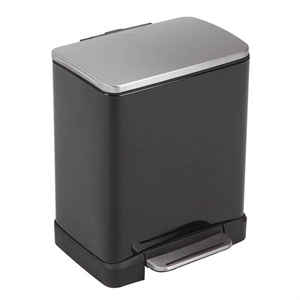 EKO E-Cube pedaalemmer / zwart / 12 liter