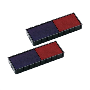 Colop E/12/2 inktkussen / 2-kleurig / 2 stuks