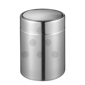 EKO VB920415 Tafelafvalbak Fandy / staal en aluminium / mat RVS / 1.5 liter