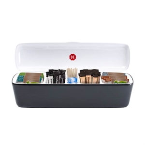 Douwe Egberts Business Line tafelstandaard / zwart / inclusief inhoud