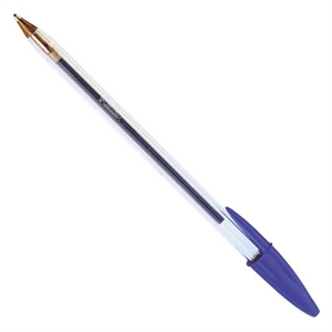 BIC Cristal balpen / blauw / 5 stuks