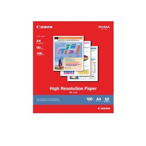 Canon HR-101N hoog resolutie papier / A4 / 106 gr. / 50 vel