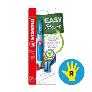 Stabilo Easy Ergo vulpotlood / rechtshandig / blauw / 3,15 mm