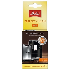 Melitta Perfect Clean reinigingstabletten voor koffiezetapparaten / 4 x 1,8 gram