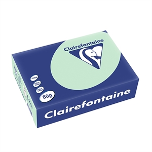 Clairefontaine papier / groen / A5 / 80 gr. / 500 vel
