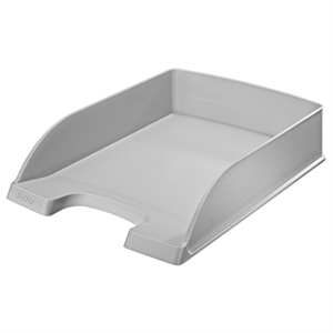 Leitz 5527 brievenbak plus / middel hoog / grijs / 5 stuks