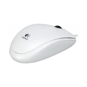 Logitech 910-003360 B100 muis / optisch / bedraad / wit