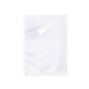 Kangaro 14022 showtas / transparant glashelder / A4 / 11-gaats / 120 micron / 100 stuks