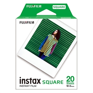 Fujifilm instax film / square / 20 vel