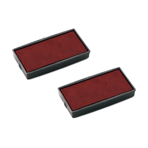 Colop E/30 inktkussen | rood | 2 stuks