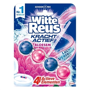 Witte Reus toiletblok / Actief Boost Bloesem / 50 gram
