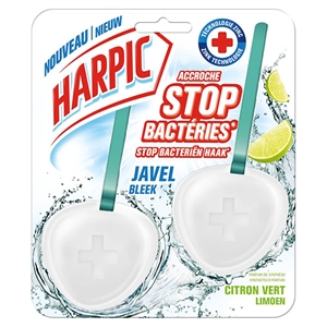 Harpic Toiletblok / Bleek & Limoen / 40 gram / 2 stuks