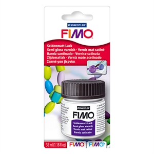 Fimo 870501BK semi-glanzende lak op waterbasis / transparant / 35 ml