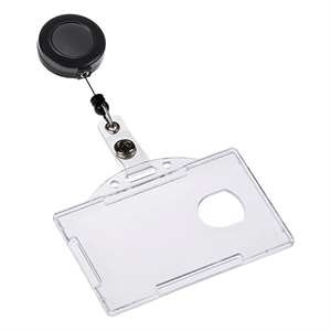 Europel 121288 naambadge open met afrolmechanisme / 85 x 54 mm / 10 stuks