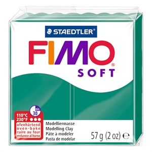 Fimo 8020-56 klei soft / smaragd / 57 gram