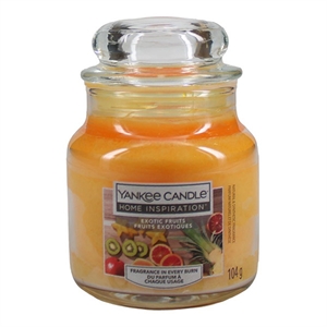 Yankee Candle Home Inspiration geurkaars / Exotic Fruits / Small Jar / 104 g
