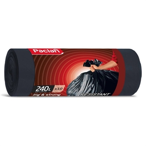Paclan vuilniszakken / 240 liter / 10 stuks